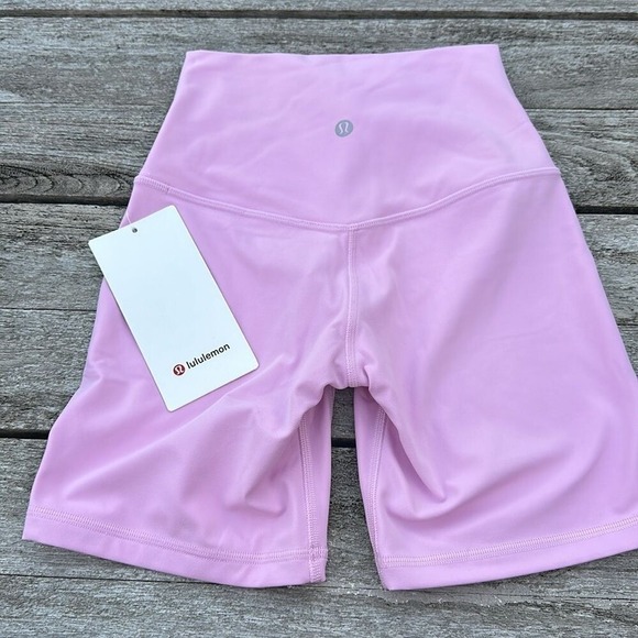 lululemon athletica Pants - Lululemon Align High-Rise Short 6" Vitapink size 2 NWT bike short